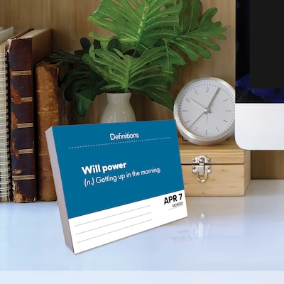 2025 Willow Creek Office Lingo 6.2" x 5.4" Day-to-Day Calendar (40973)