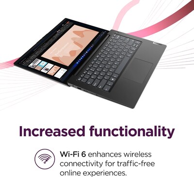 Lenovo V14 G4 14" Laptop, Intel Core i7-13620H, 8GB RAM, 256GB SSD, Windows 11 Home (83A000PDUS)
