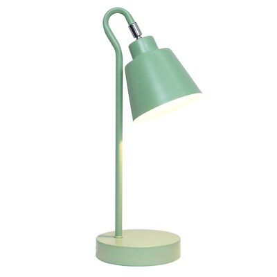 Simple Designs Sleek Essentials LED Desk Lamp, 16, Sage Green (LD1079-SGE)