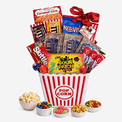 Alder Creek Everyday Assorted Movie Night Gift Basket (FG03068)
