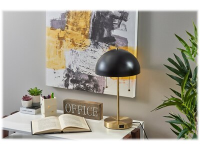 Adesso Bowie Table Lamp, Antique Brass (5132-01)