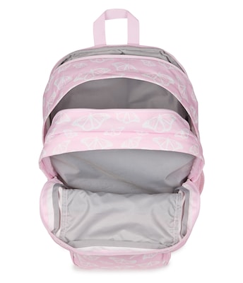 JanSport Big Student Laptop Compatible Backpack, Large, Flutter By Pink (JS0A47JKA4V)