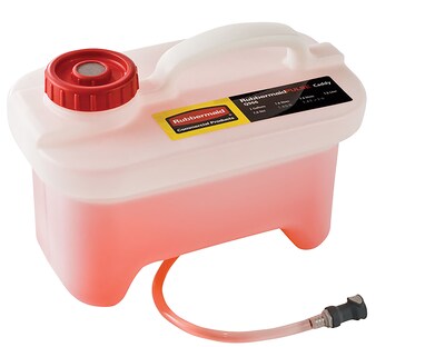 Rubbermaid HYGEN Pulse Caddy with Clean Connect, 2 gal, White (FGQ966000000)