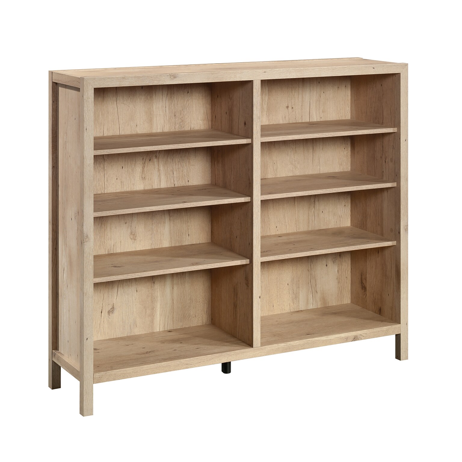 Sauder Pacific View 48H Cubby Storage Bookcase, Prime Oak (433566)