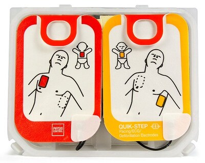 Physio-Control LifePak CR2 Adult/Child Rectangle Electrodes (11101-000021)