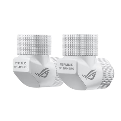 Asus ROG RYUJIN 120mm Fluid Shield Bearing Liquid Cooling Systems with RGB Lighting (ROG RYUJIN III WB WHT)