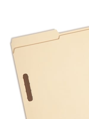 Smead 100% Recycled Classification Folders, Reinforced 1/3-Cut Tab, Legal Size, Manila, 50/Box (19547)
