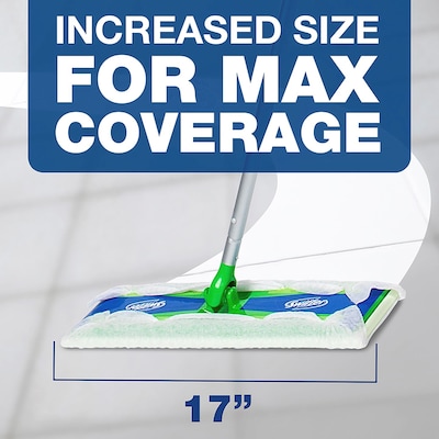 P&G Swiffer® Sweeper Mop 10‑Inch Wide Mop, Green (3 PK)