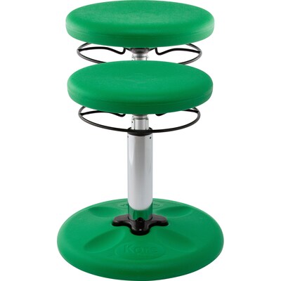 Kore Design Kids Adjustable Standard Wobble Chair 14" to 19", Green (KD-3102)