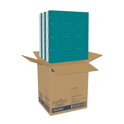 Angel Soft Professional Series Standard Facial Tissues, 2-Ply, 96 Sheets/Box, 36 Boxes/Pack (46580)