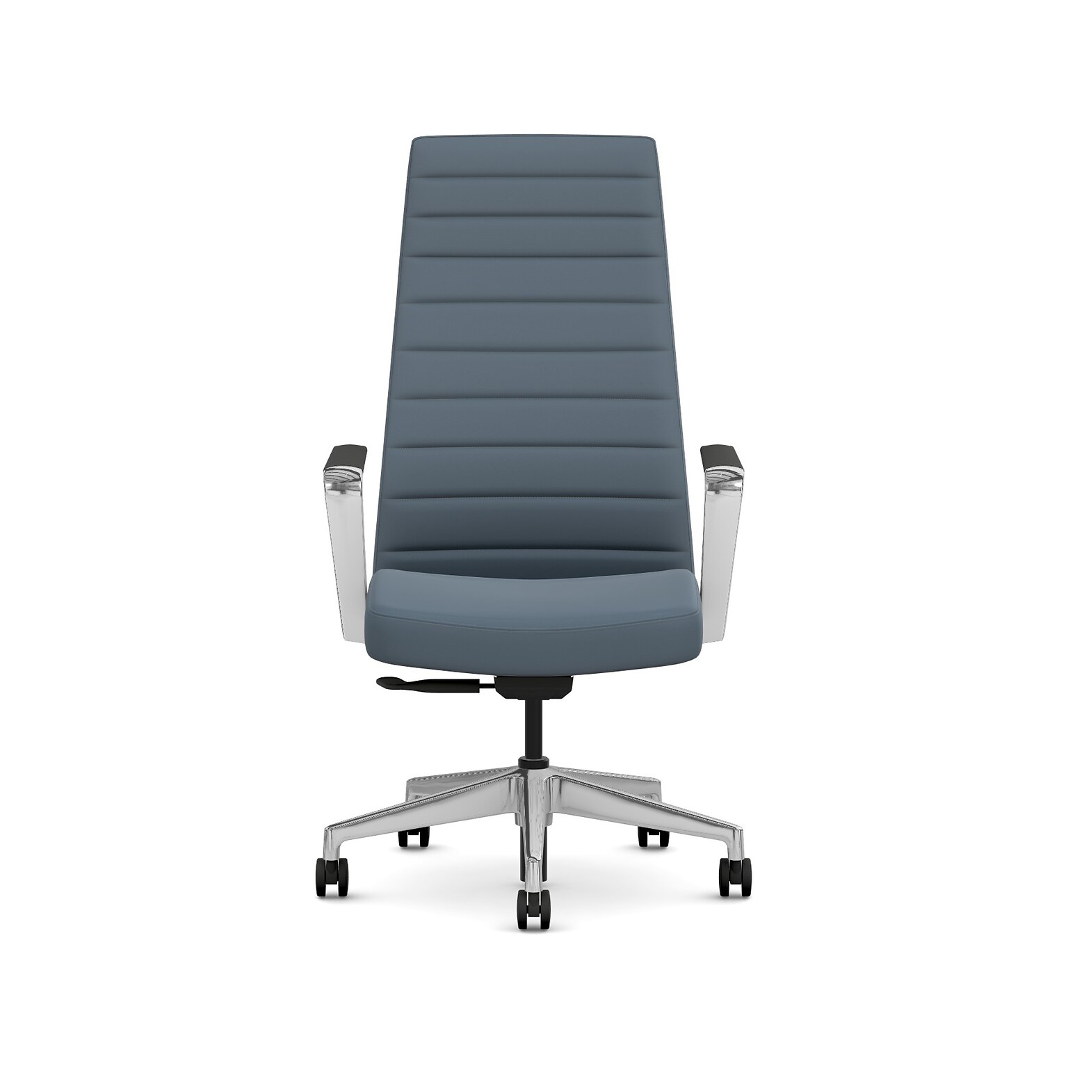 HON Cofi Fabric Swivel Executive Chair, Nimbus/Polished Aluminum (HCFEU.W0.STC.P.H.UR93.CHSTC09.PA)