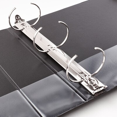 Avery 3" 3-Ring Non-View Binders, Black (03602)