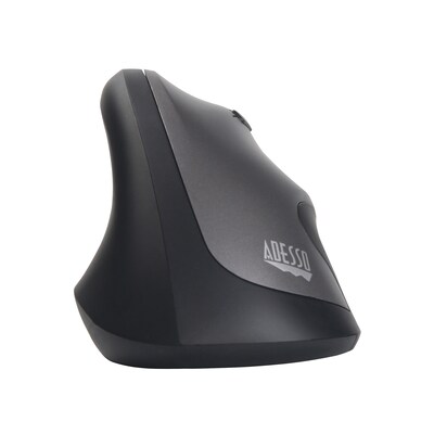 Adesso iMouse A20 Wireless Ergonomic Vertical Optical Mouse, Black