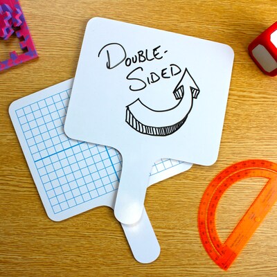 Flipside Dry-Erase Graphing Paddle, Pen, and Eraser Class Pack, 36/Set (19125)