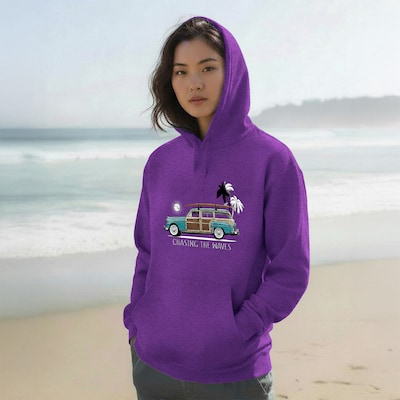 POD ADULT VINTAGE HEATHER HOODIE FC