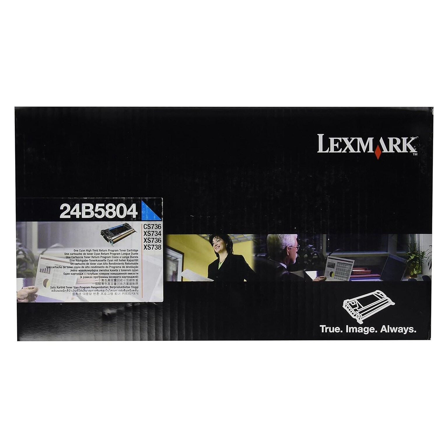 Lexmark 24B5804 Extra High Yield Return Program Black Toner Cartridge