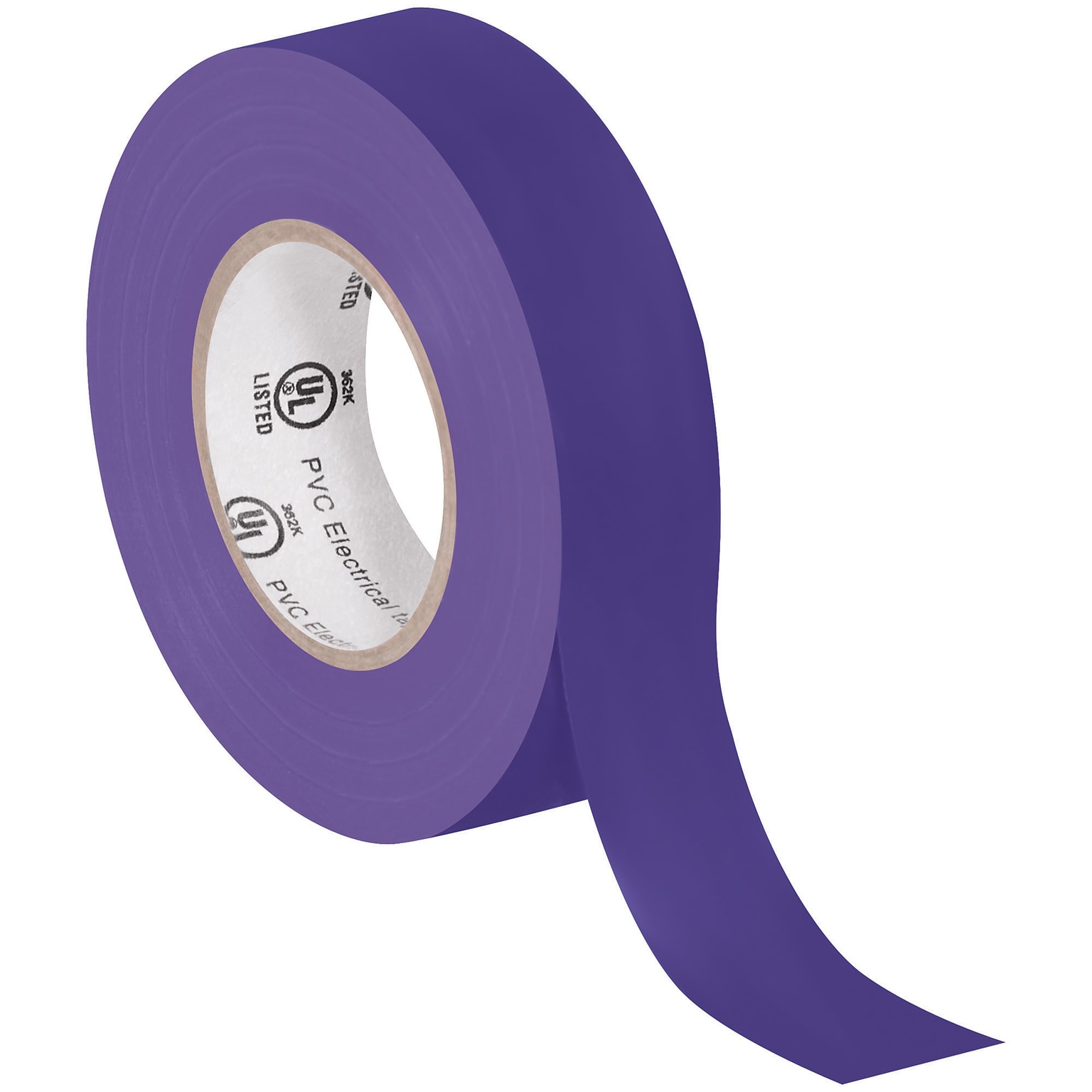 Tape Logic Vinyl Electrical Tape, 0.75 x 60, Purple, 10/Carton (T96461810PKM)