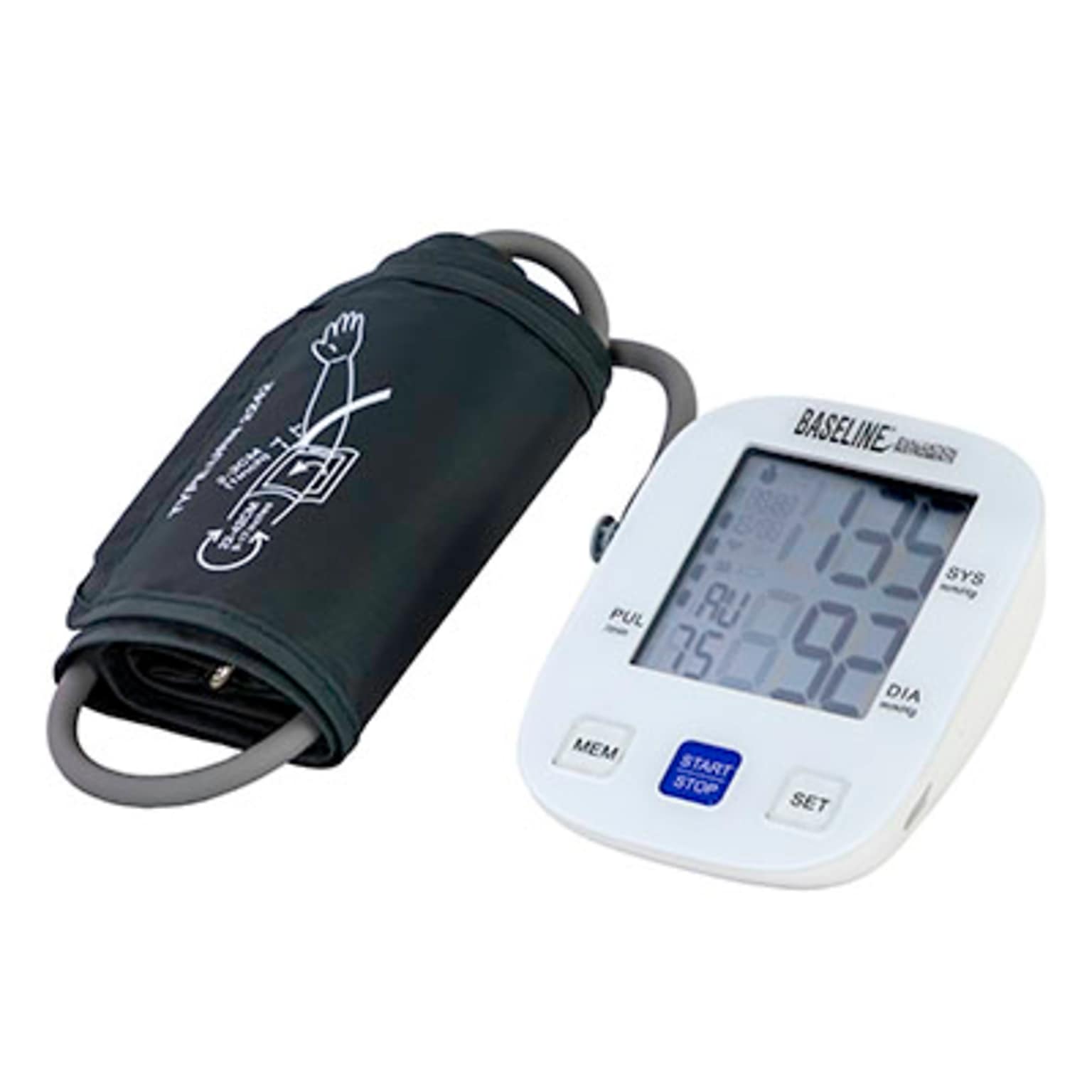 Blood pressure Cuff and Pulse - Auto Inflate
