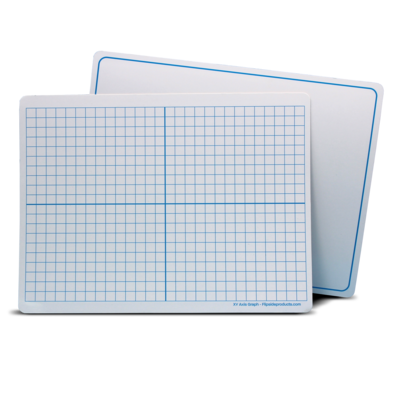 Flipside Double Sided Magnetic Dry-Erase Mobile Whiteboard, 9 x 12, 12/Pack (FLP11002)