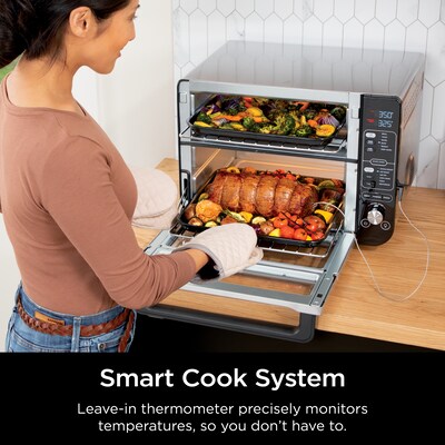 Ninja Double Oven Toaster Oven, Silver (DCT451)