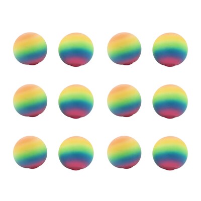 Charles Leonard Sensory Balls, Multicolored, 12/Pack (AVTCL95678)