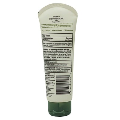 Aveeno Daily Moisturizing Lotion, 2.5 oz Bottle, 9 Bottles/Bag, 16 Bags/Carton