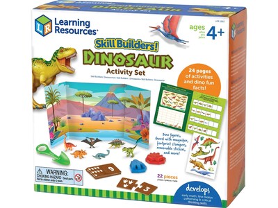 Learning Resources Skill Builders! Dinosaur Activity Set (LER1262)