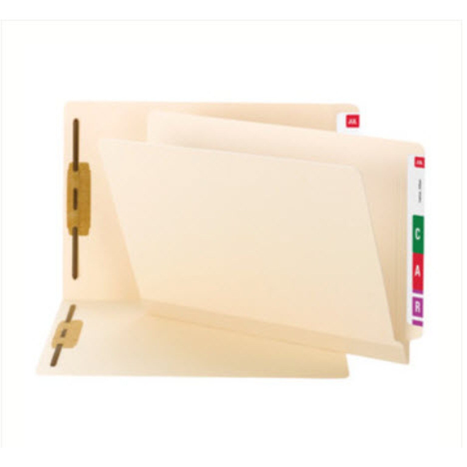 Medical Arts Press CutLess Manila End-Tab Fastener Folders, Fastener Position 1 & 3 (52349)