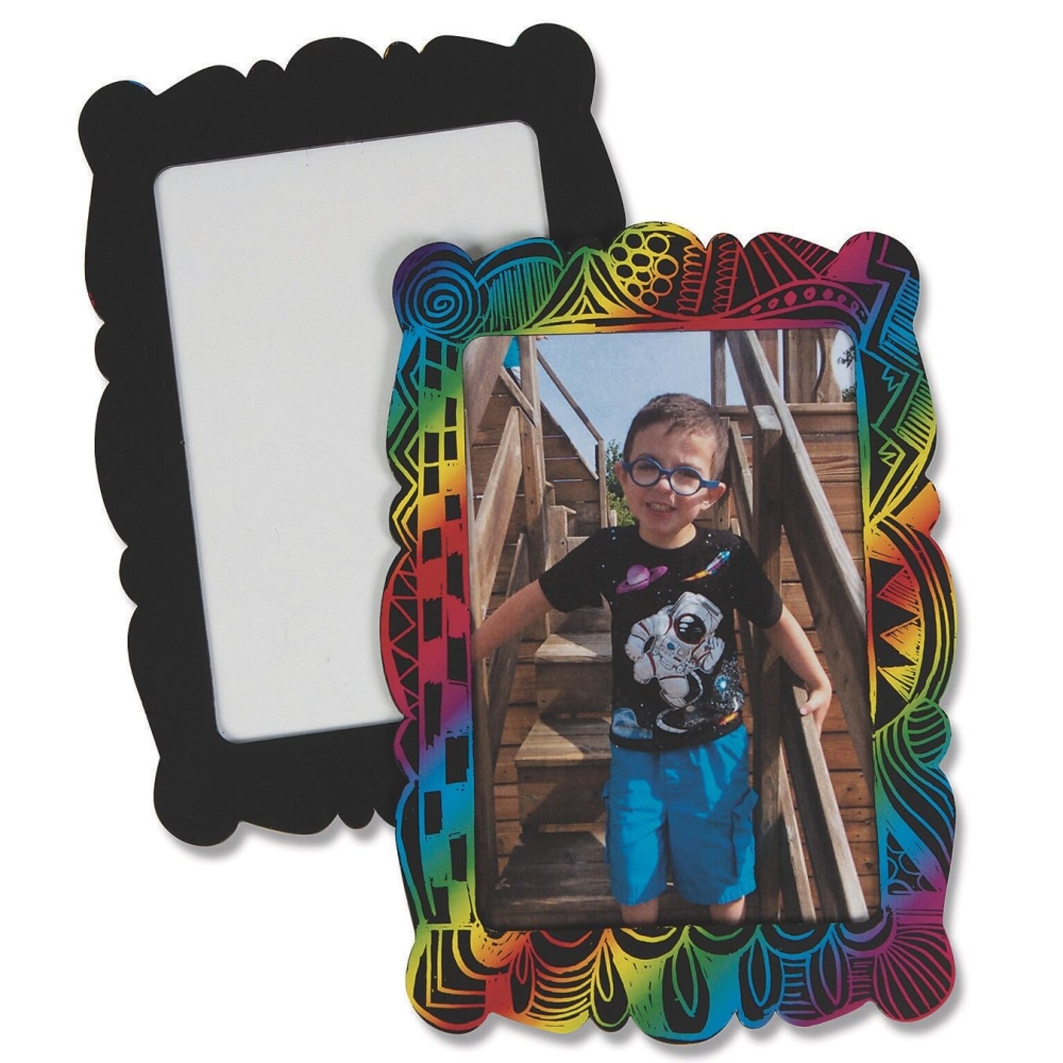 S&S Scratch Artist Magnetic Frames, 12/Pack (PE2184)