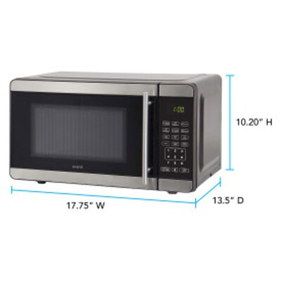 Avanti 0.7 Cu. Ft. Microwave Oven, Digital, Stainless Steel, 700W (MO7103SST)