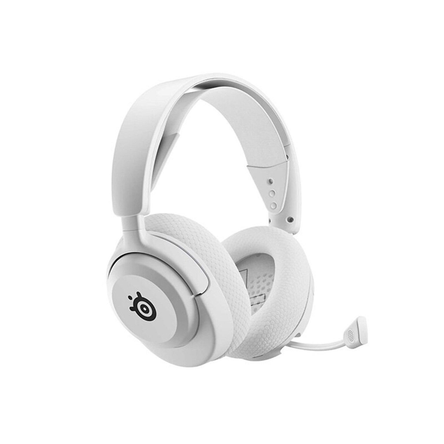 SteelSeries Arctis Nova 5 Wired/Wireless Noise Canceling Bluetooth Stereo Gaming Headset, USB-C, White (61671)