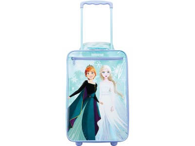 American Tourister Disney Kids Frozen Polyester Carry-On Luggage, Multicolor (139451-4427)