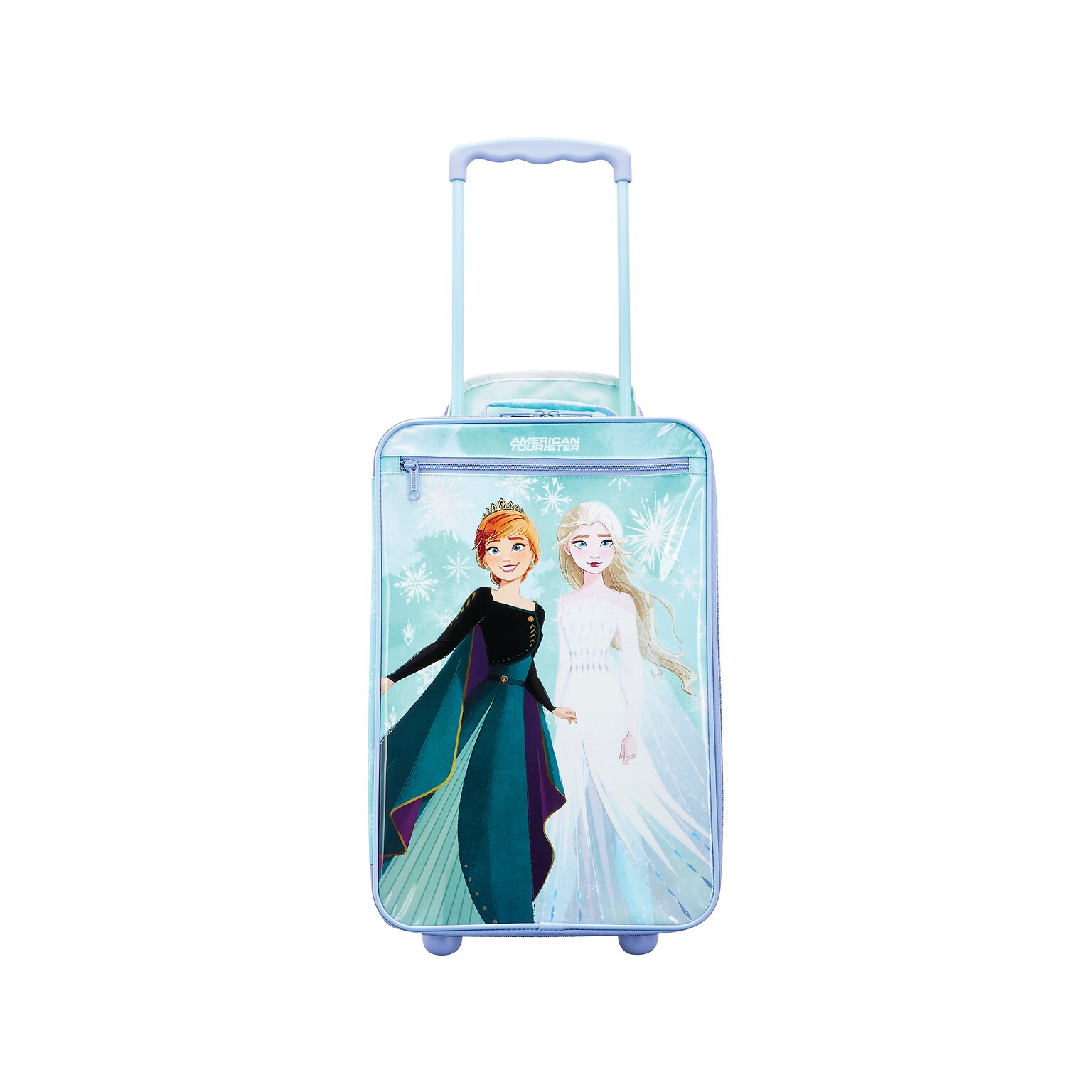 American Tourister Disney Kids Frozen Polyester Carry-On Luggage, Multicolor (139451-4427)