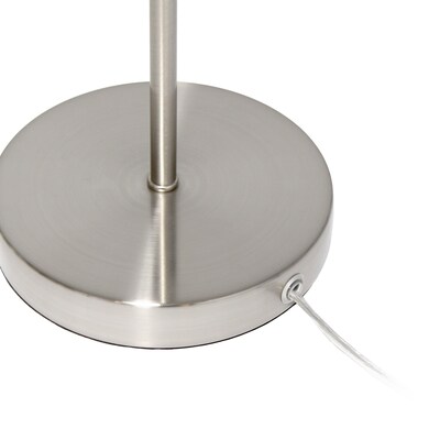 Simple Designs 23" LED Table Lamp, White (LT2040-WHT)