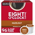 Eight OClock Hazelnut Coffee Keurig® K-Cup® Pods, Medium Roast, 96/Carton (64060)