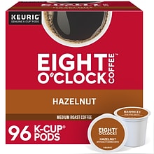 Eight OClock Hazelnut Coffee Keurig® K-Cup® Pods, Medium Roast, 96/Carton (64060)