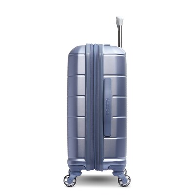 American Tourister Stratum 2.0 22" Plastic Carry-On Hardside Luggage, Slate Blue (142348-E264)