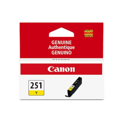 Canon 251Y Yellow Standard Yield Ink Cartridge (6516B001)