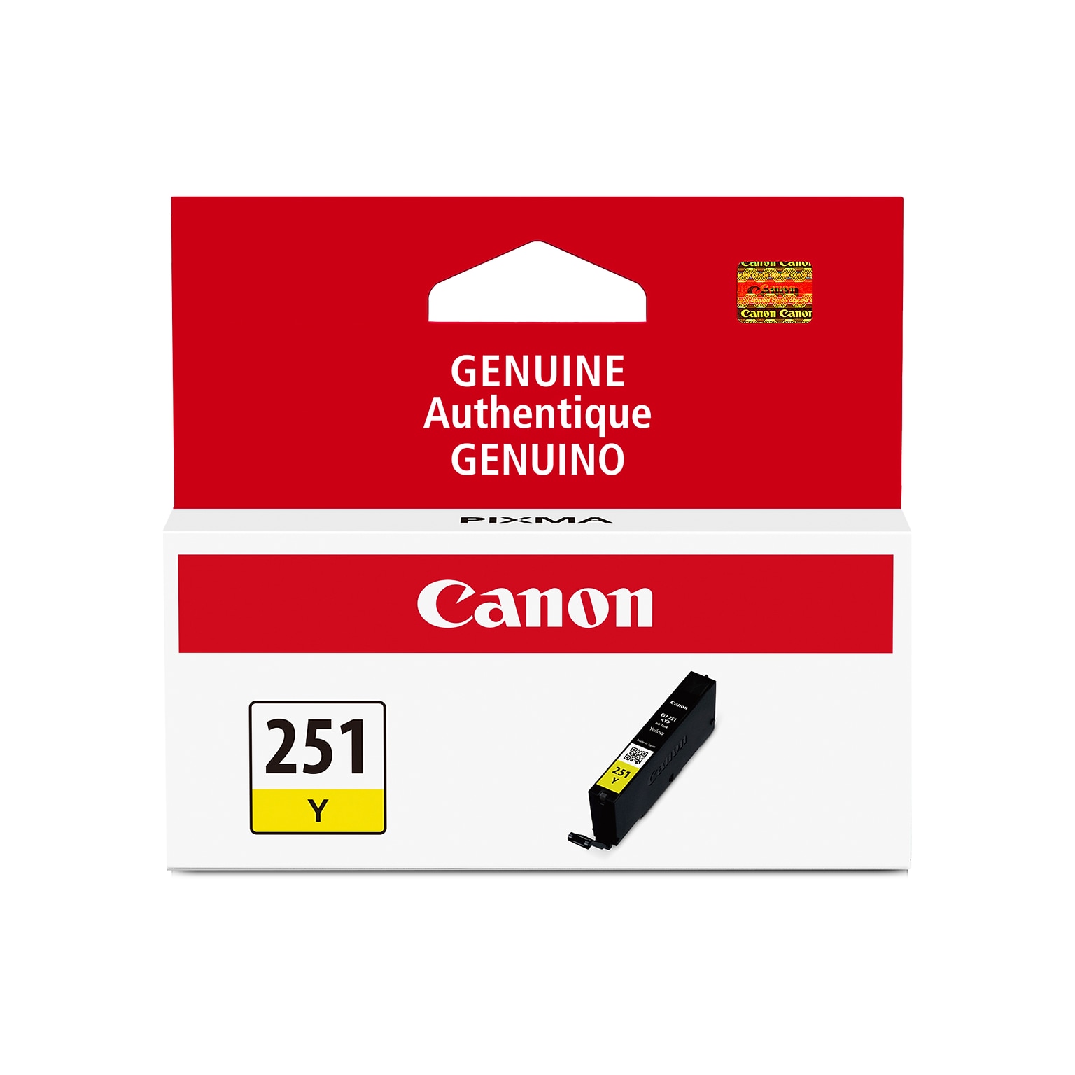 Canon 251Y Yellow Standard Yield Ink Cartridge (6516B001)