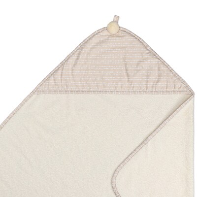 Crane Baby Cove Baby Hooded Towel, Dot (BC-160HT-1)