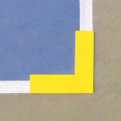 Champion Sports Pickleball Court Marker Set, Yellow (CHSPBCOURT)