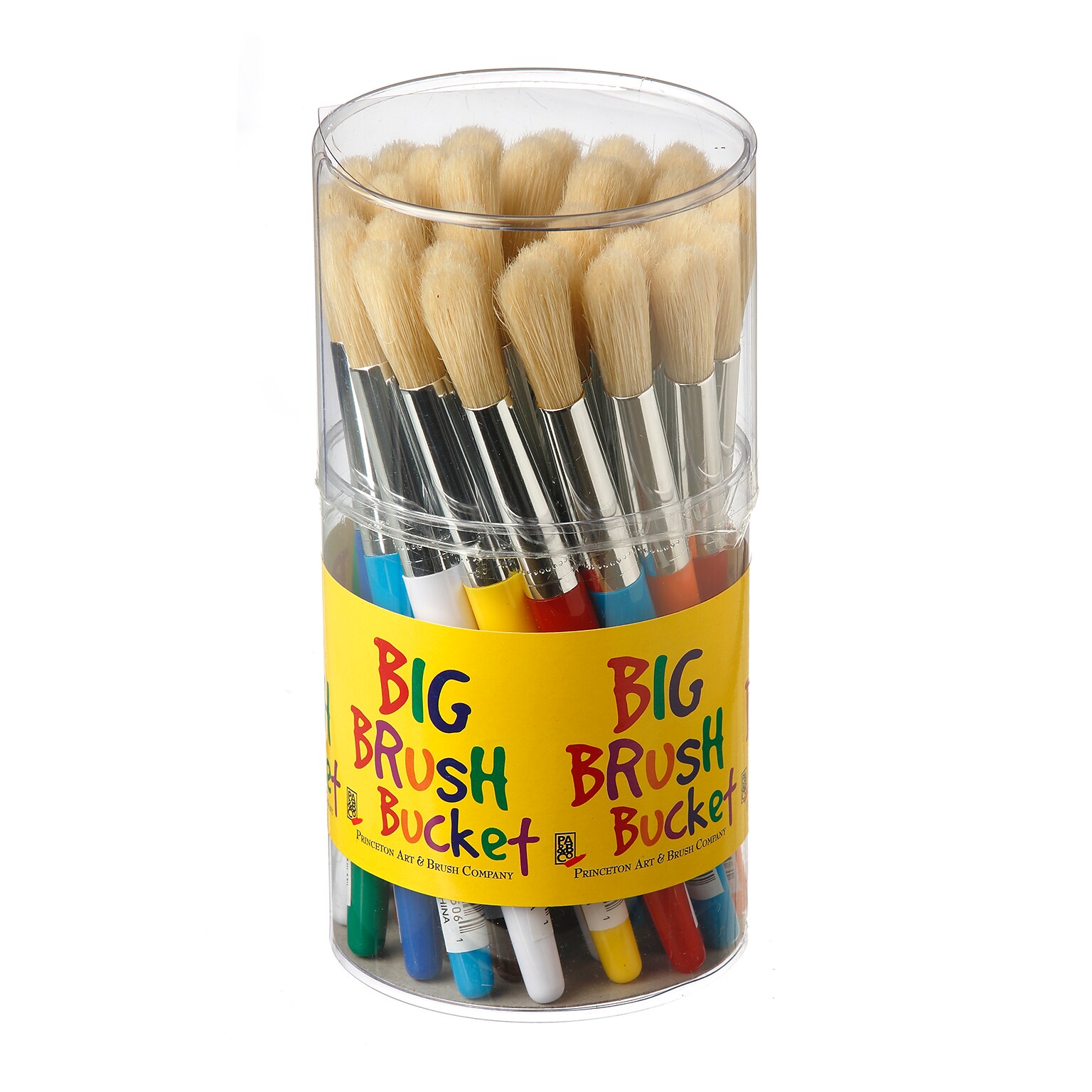 Princeton Natural Bristle Round Brush, Mixed Media, 30 /Pack (PBXP5950RC)