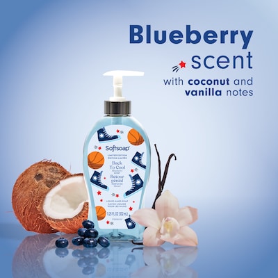 Softsoap Back to Cool Limited Edition Liquid Hand Soap, Blueberry Scent, 11.25 oz. (61047343)