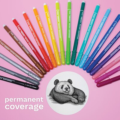 Lyra Graduate Water-Based Marker, Assorted Colors, 20/Pack (LYXL677120000)