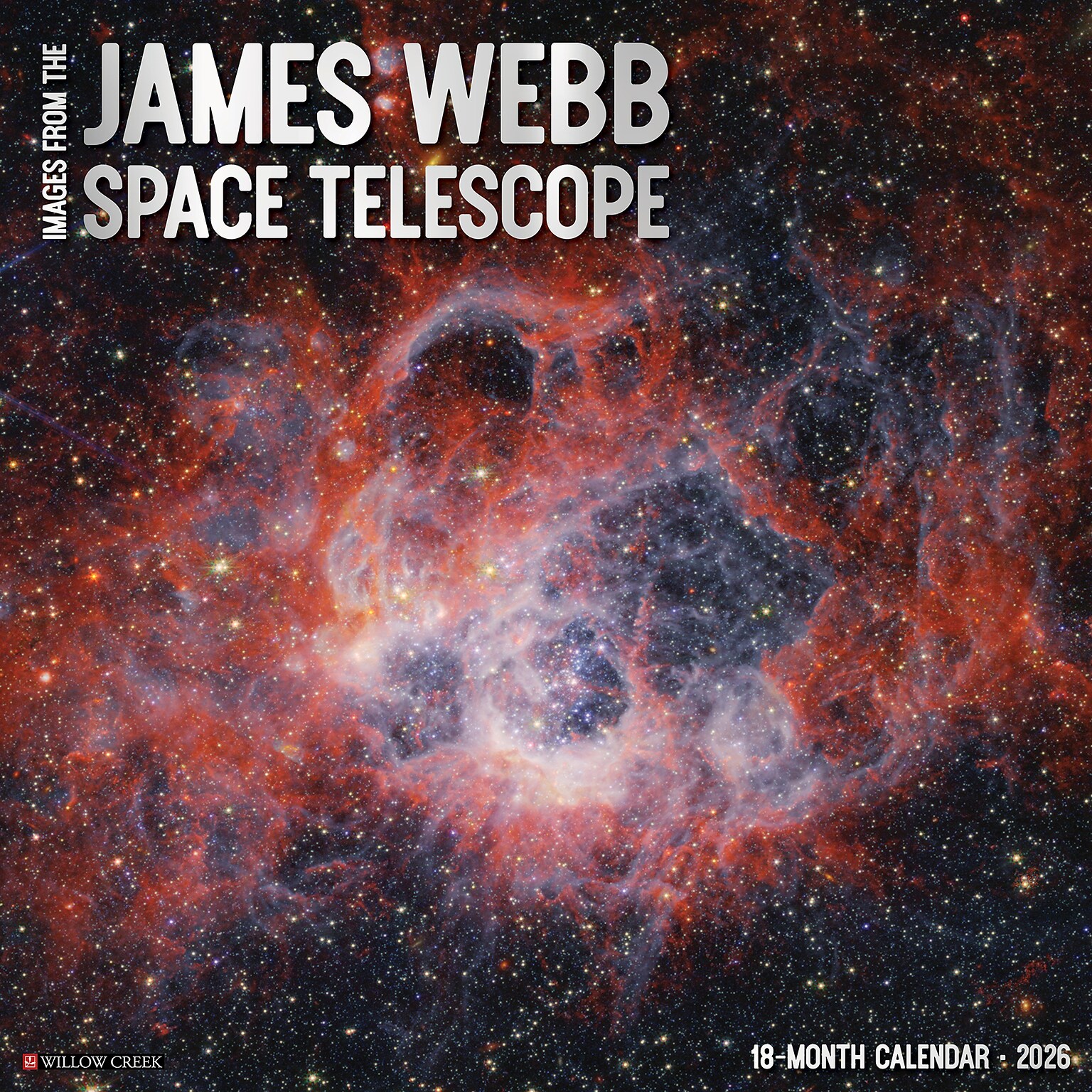 2026 Willow Creek James Webb Space Telescope 12 x 12 Monthly Wall Calendar (55878)