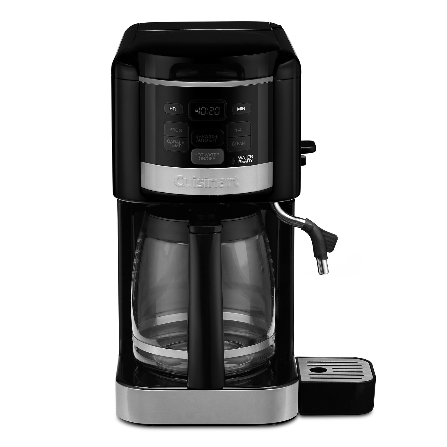 Cuisinart Coffee Plus 12-Cups Automatic Drip Coffee Maker, Black (CHW-16)