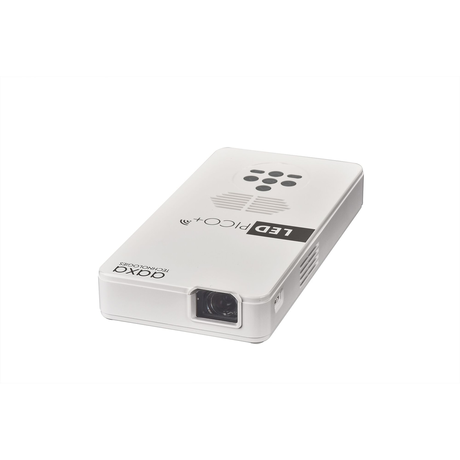 AAXA Pico+ MAX Mini Wireless Portable DLP Handheld Projector, White (KP-101-04)