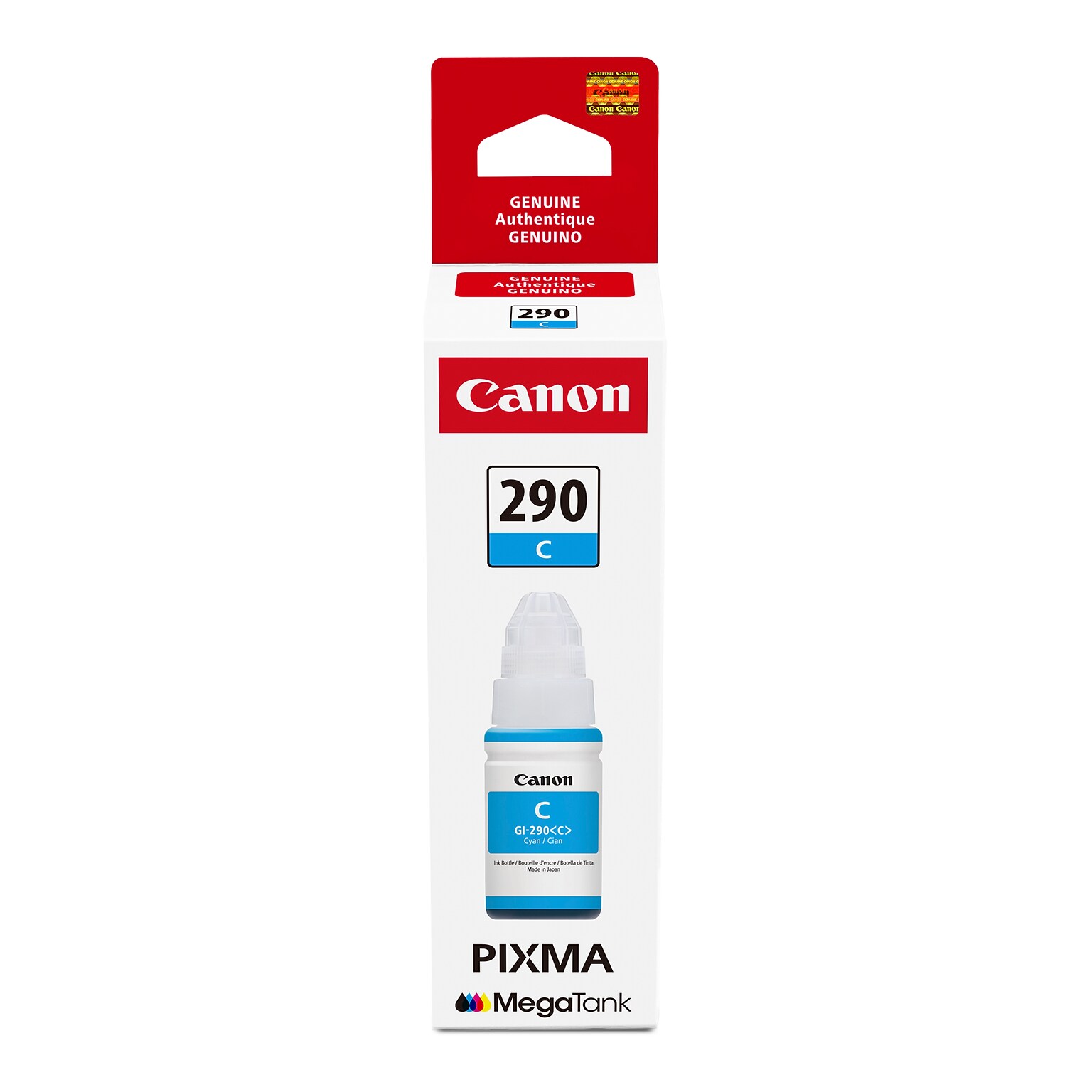 Canon GI-290 Cyan Standard Yield Ink Cartridge Refill (1596C001)