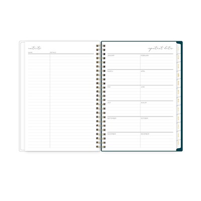 2026 Blue Sky Life Note It Dania 5.875" x 8.625"  Weekly & Monthly Planner, Plastic Cover, Multicolored (139478-26)