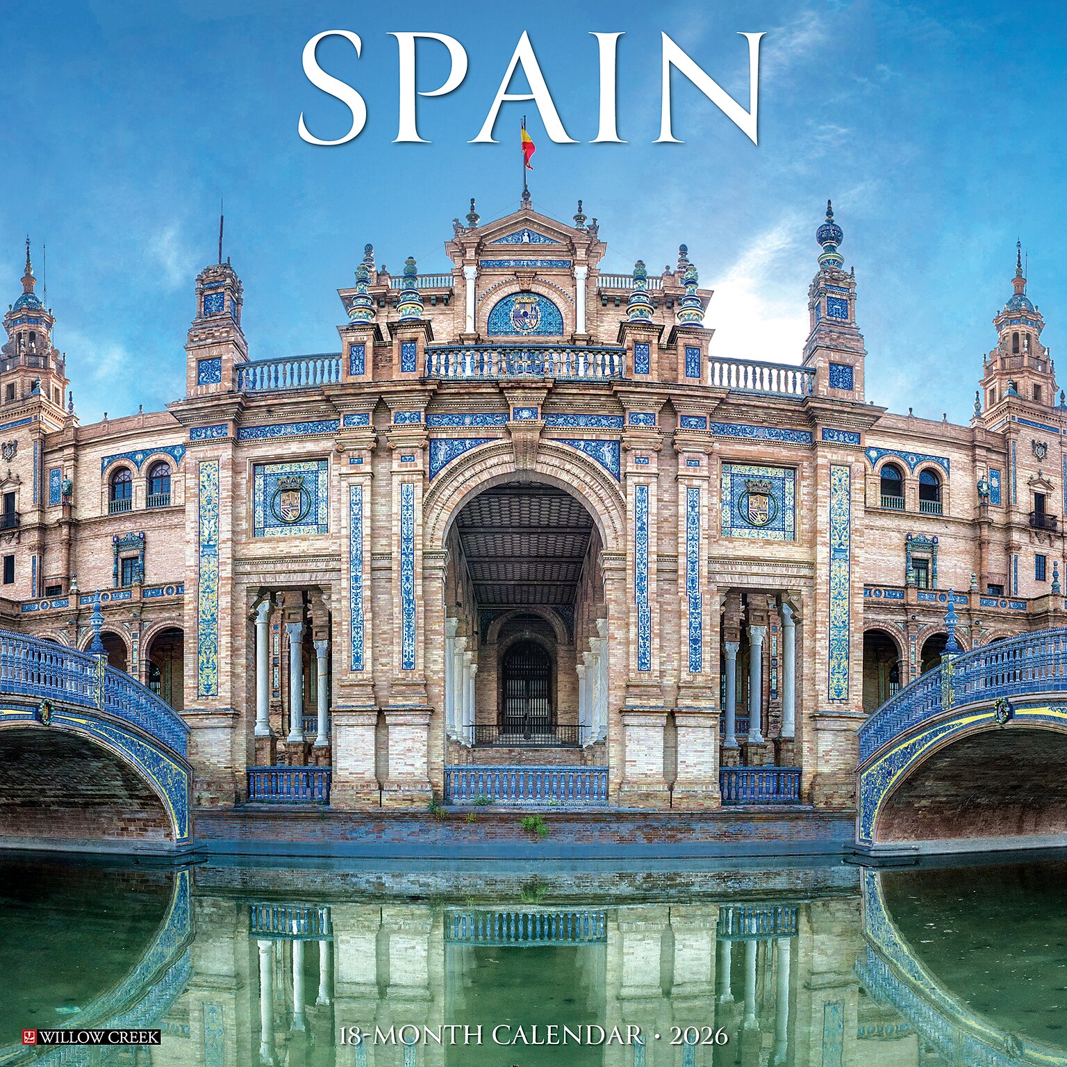 2026 Willow Creek Spain 12 x 12 Monthly Wall Calendar (56158)